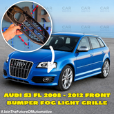 Audi S3 8P Facelift 2008–2012 Front Fog Light Grilles