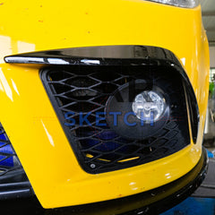 Seat Leon 1P Cupra Pre Facelift Front Bumper Grilles * 1P0 853 665 C - 1P0 853 666 C*