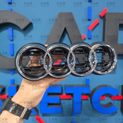 Audi Badge & Holder for Honeycomb Grilles – Full Installation Kit