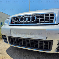 Audi S4 B6 lower grille installed using bolt-on method