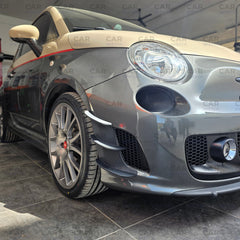 Abarth 595 Pre-Restyling / Pre-Facelift Front Bumper Aero Fins