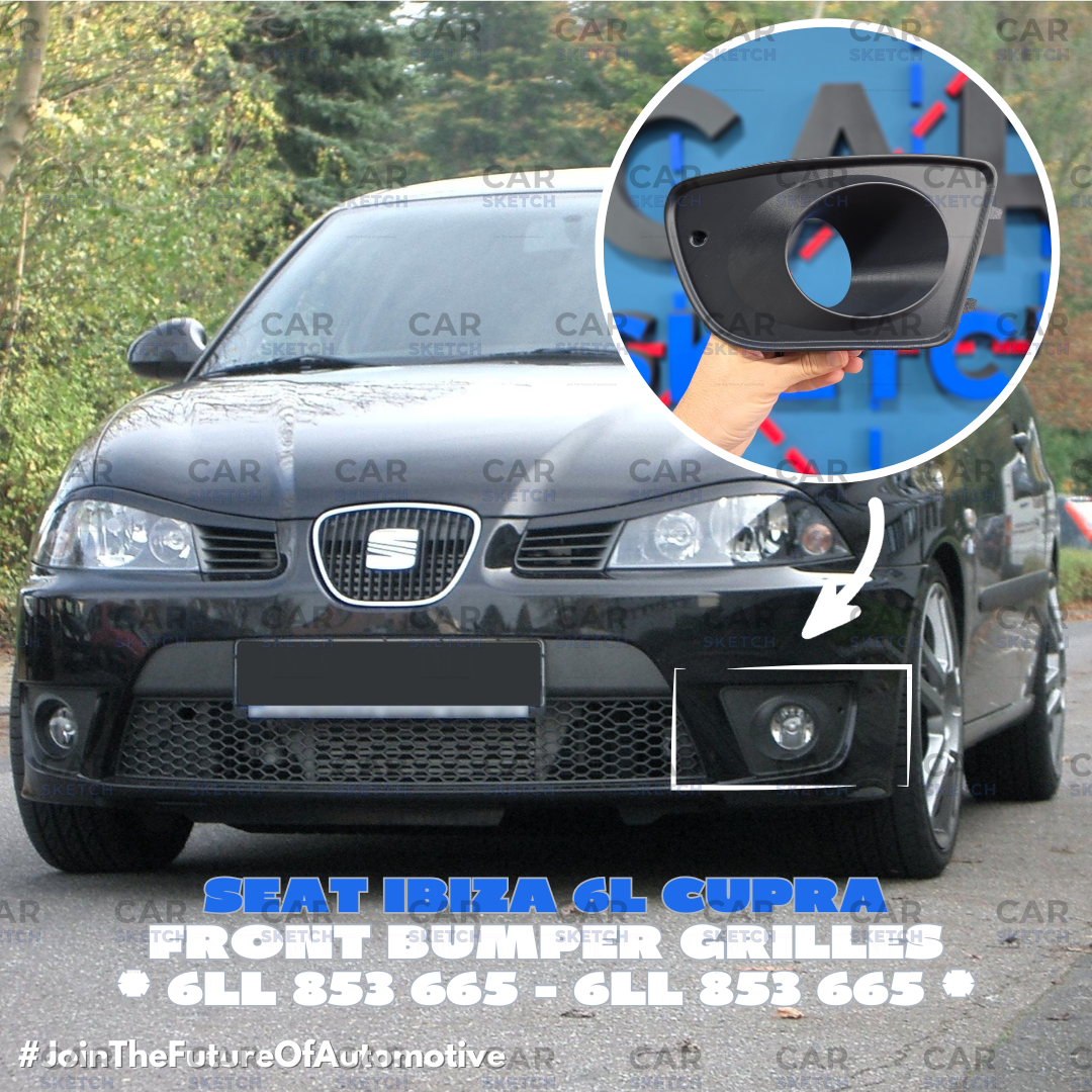 Seat Ibiza 6L Cupra left lower grilles
