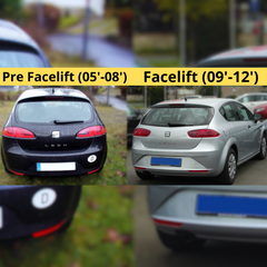 Seat Leon 1P Full Aero Trim Set (Front Window, Rear Window, and Trunk Louvers)