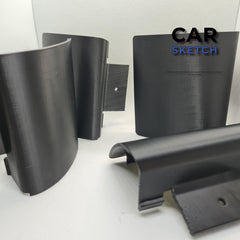 Seat Leon 1M Cupra Front/Rear Side Skirt Jacking Point Covers (OEM Part Numbers)