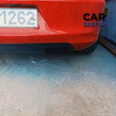 Seat Leon Cupra/Cupra R 1M MK1 Rear Bumper Tow Hook Cove * 1ML 807 928 *