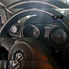 Volkswagen Golf MK6 Air Vent Gauge Pod (52mm / 60-62mm)