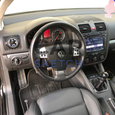 Volkswagen Golf MK5 Air Vent Gauge Pod (52mm or 60/62mm)