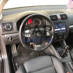 Volkswagen Golf MK5 Air Vent Gauge Pod (52mm or 60/62mm)