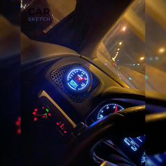 Volkswagen Scirocco Air Vent Gauge Pod (52mm or 60mm/62mm)