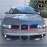Seat Leon 1M FR Front Upper Honeycomb Grilles