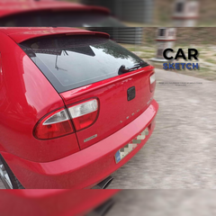 Seat Leon 1M Cupra/FR Custom Rear Wing/Spoiler