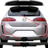 Seat Leon 1P Force/BTCC/Linea R Rear Bumper Grille Kit (2pcs) * 1P1 071 628 *