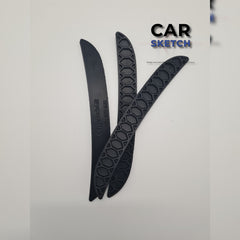 Seat Leon 1P Force/BTCC/Linea R Rear Bumper Grille Kit (2pcs) * 1P1 071 628 *