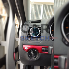 Skoda Yeti Air Vent Gauge Pod (52mm or 60mm/62mm)