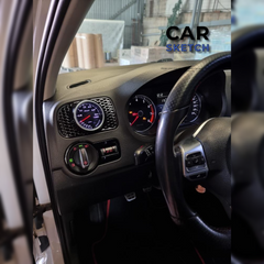 Volkswagen Polo 6R/6C Air Vent Gauge Pod (60mm/62mm)
