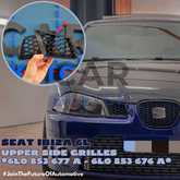Seat Ibiza Cupra - FR 6L / Cordoba Front Upper Side Grilles * 6L0 853 677 A - 6L0 853 676 A *