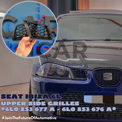 Seat Ibiza Cupra - FR 6L / Cordoba Front Upper Side Grilles * 6L0 853 677 A - 6L0 853 676 A *
