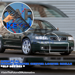 Audi S3 8L Front Bumper Center Lower Grille * 8L9 807 683 * (3-Piece Design)