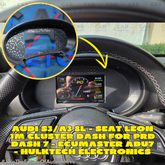 Audi S3/A3 8L - Seat Leon 1M Cluster Dash For PRD Dash 7 - Ecumaster ADU7 - Hulktech Electronics