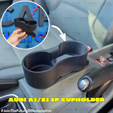 Audi A3/S3 8P Double Cup Holder – Center Console Fit with Lighter Plug Hole