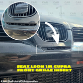 Seat Leon 1M Cupra Front Grille Insert – Honeycomb or Cupra Logo Design
