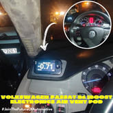 VW Passat B6 center vent pod for iBoost controller