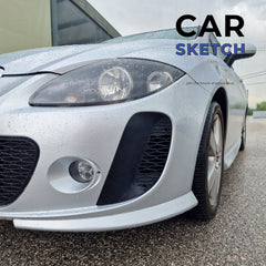 Seat Leon 1PL Linea R/BTCC Front Bumber Grille * 1PL 807 225 - 1PL 807 226 9B9 *