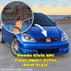 Honda Civic EP3 Front Upper Grille – OEM-Style