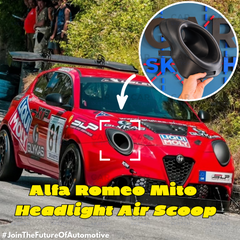 Alfa Romeo MiTo right headlight air scoop - photo 1