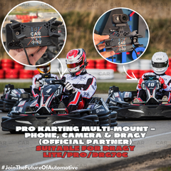 Kart Phone Mount for Dragy Lite, Pro, DRG70-C & Camera | Minimal Weight Design  (Official Dragy Partner)