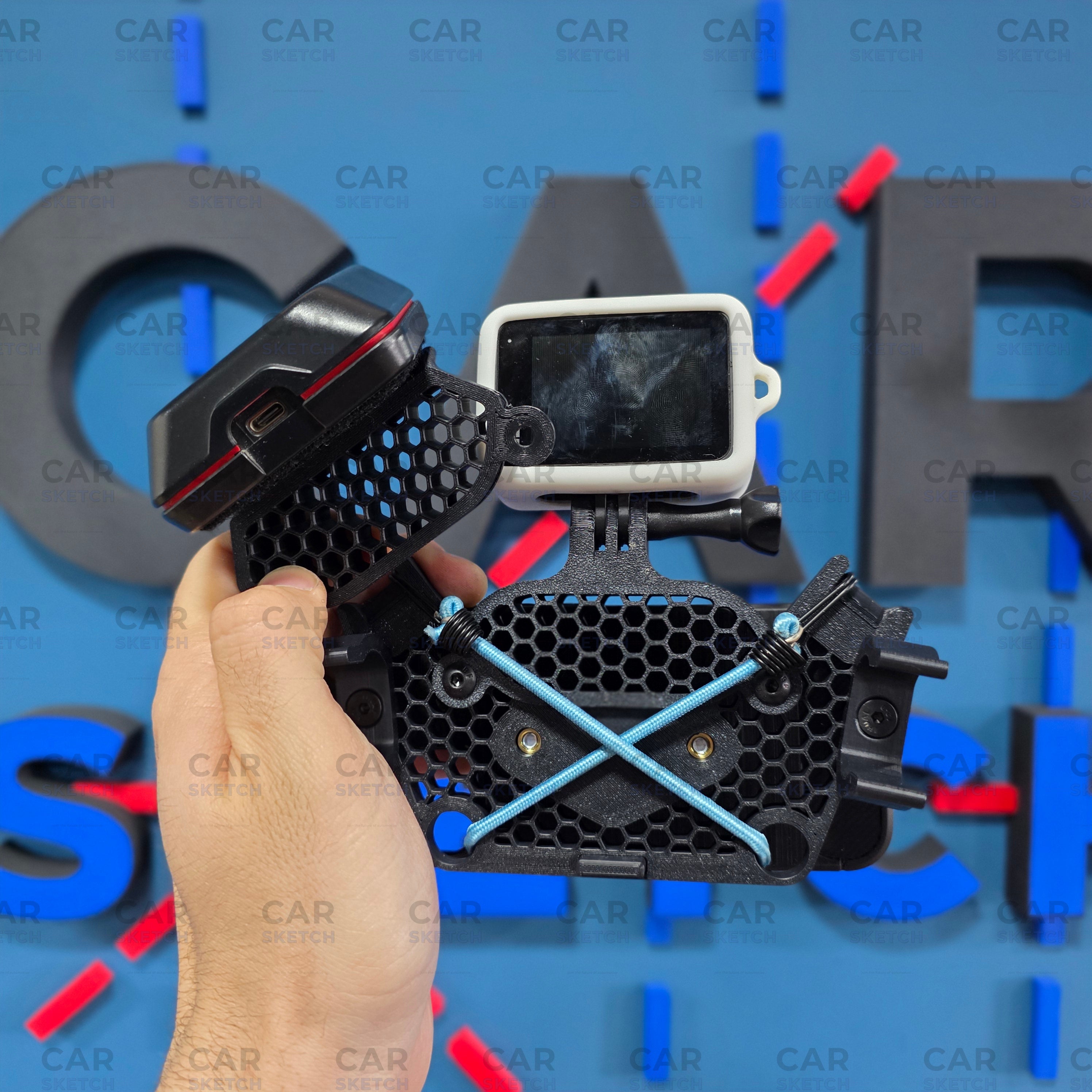 Karting Phone Mount – Camera & Racebox Compatible (Official Racebox Partner)