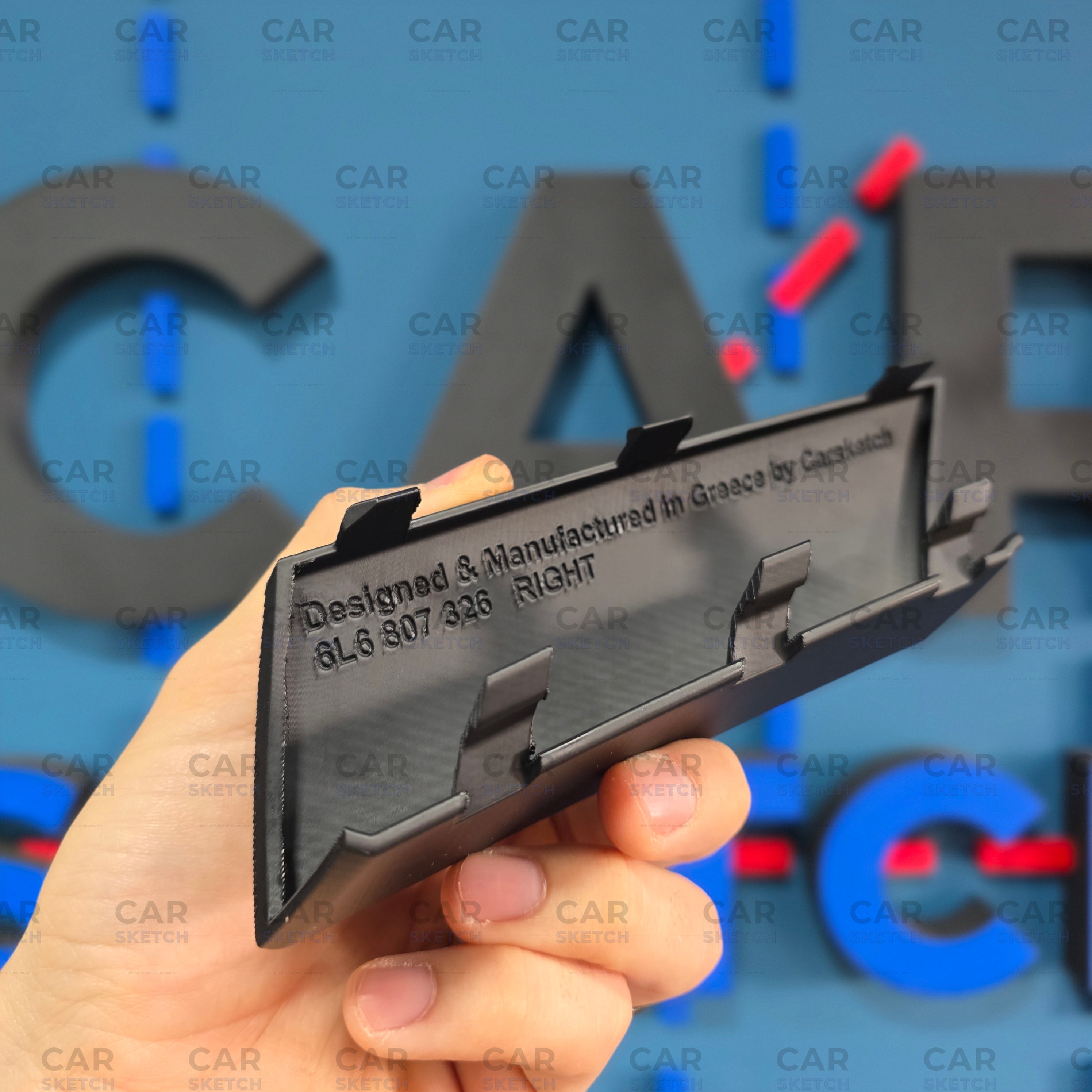 Right front bumper grille for Seat Ibiza 6L FR – OEM 6L6 807 326