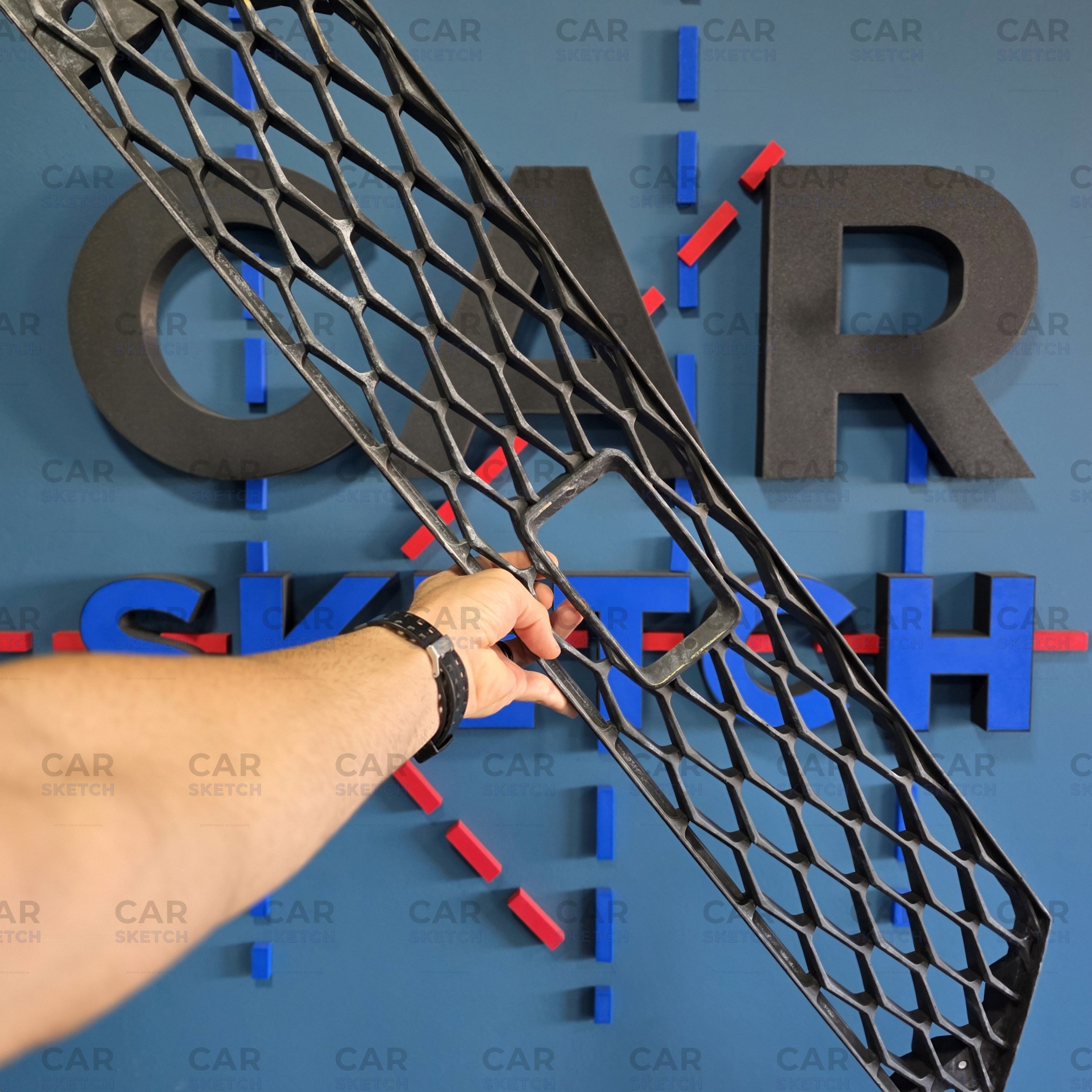 Seat Leon 5F Cupra FR front lower grille sensor-ready 5F0 853 667 E