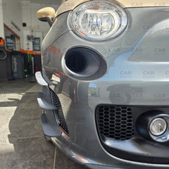 Abarth 595 Pre-Restyling / Pre-Facelift Front Bumper Aero Fins