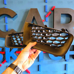 Renault Megane 2 RS Επάνω Honeycomb Γρίλιες Προφυλακτήρα | OEM 8200460214 / 8200460215