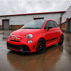 Abarth 595 Facelift Restyling Front Lower Full Honeycomb Grilles 735633051 / 735633052