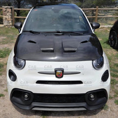 Abarth 595 Restyling / Facelift Front Air Ducts Honeycomb or Air Scoop DRL Delete