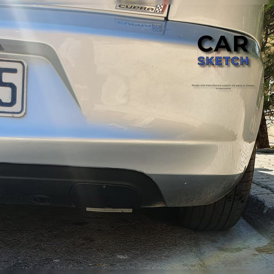 Rear Bumper Cover – Fits Seat Leon 1M Top Sport / FR 1999-2005 – 1M6807928B – Unfinished Black