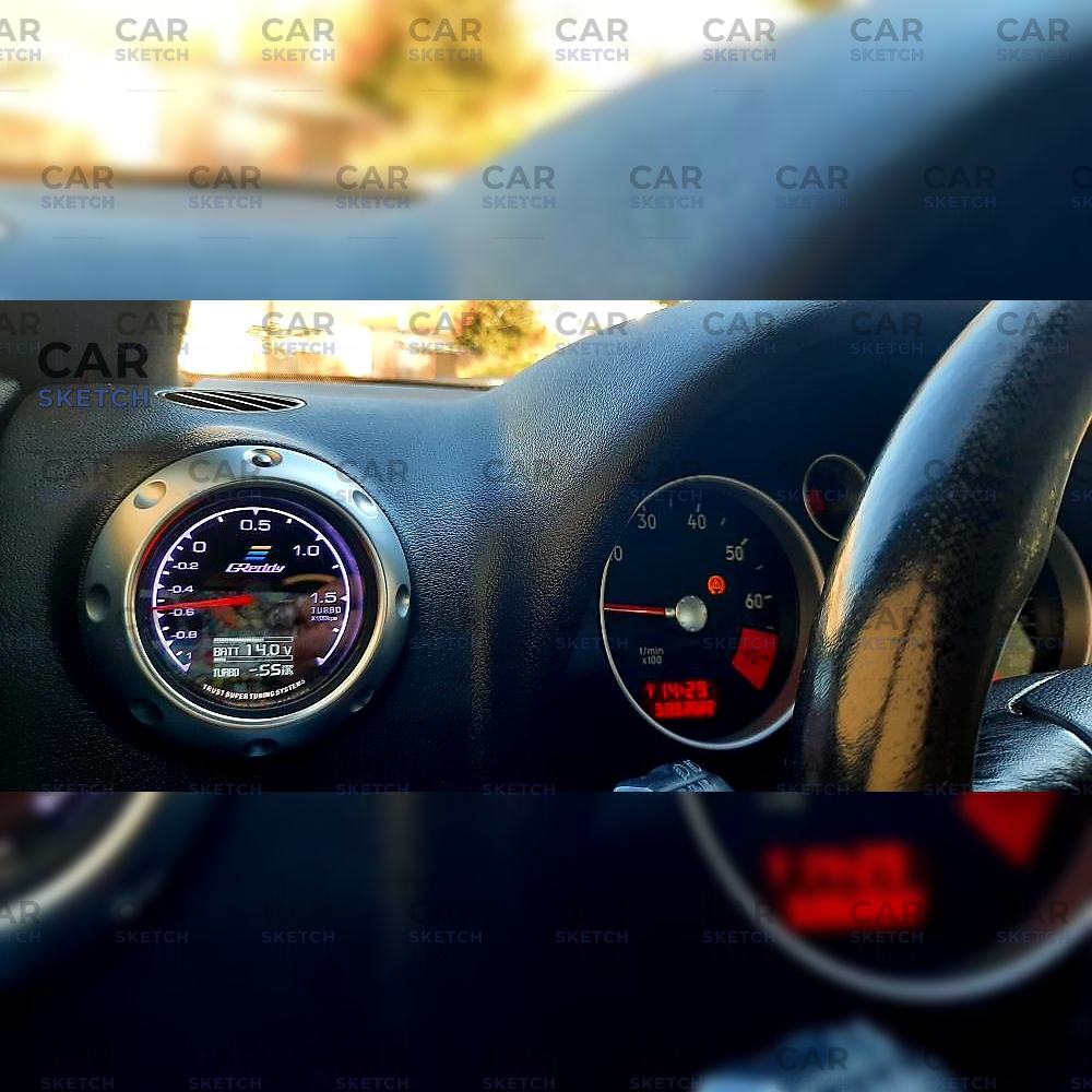 Audi TT 8N Air Vent Gauge Pod (Airvent Replacement) (52mm or 60/62mm)