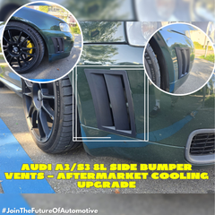 Audi A3/S3 8L Side Bumper Vents – Aftermarket Cooling Upgrade