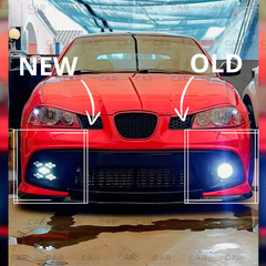 Seat Ibiza 6L Aero Kit Front Lower Grilles – Golf MK8 Style by Carsketch