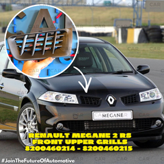 Renault Megane 2 RS Επάνω Γρίλιες 8200460214 - 8200460215