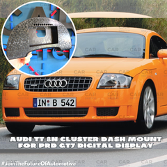 Audi TT 8N Cluster Dash Mount for PRD GT7 Digital Display