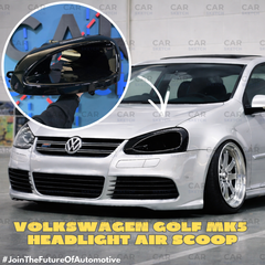 Volkswagen Golf MK5 Headlight Air Scoop