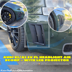Audi A3/S3 8L Side Bumper Vents – Aftermarket Cooling Upgrade